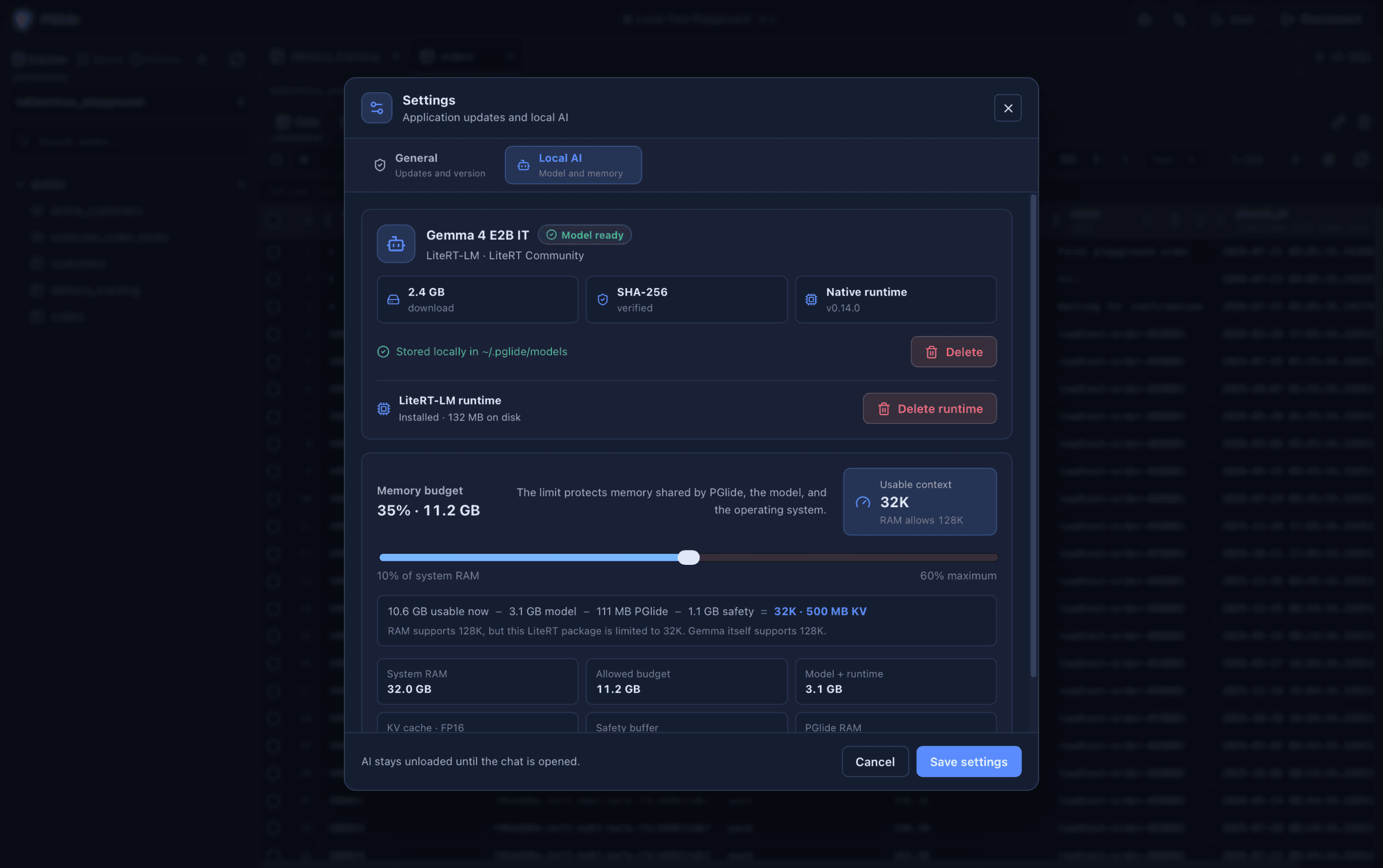 PGlide screenshot 3